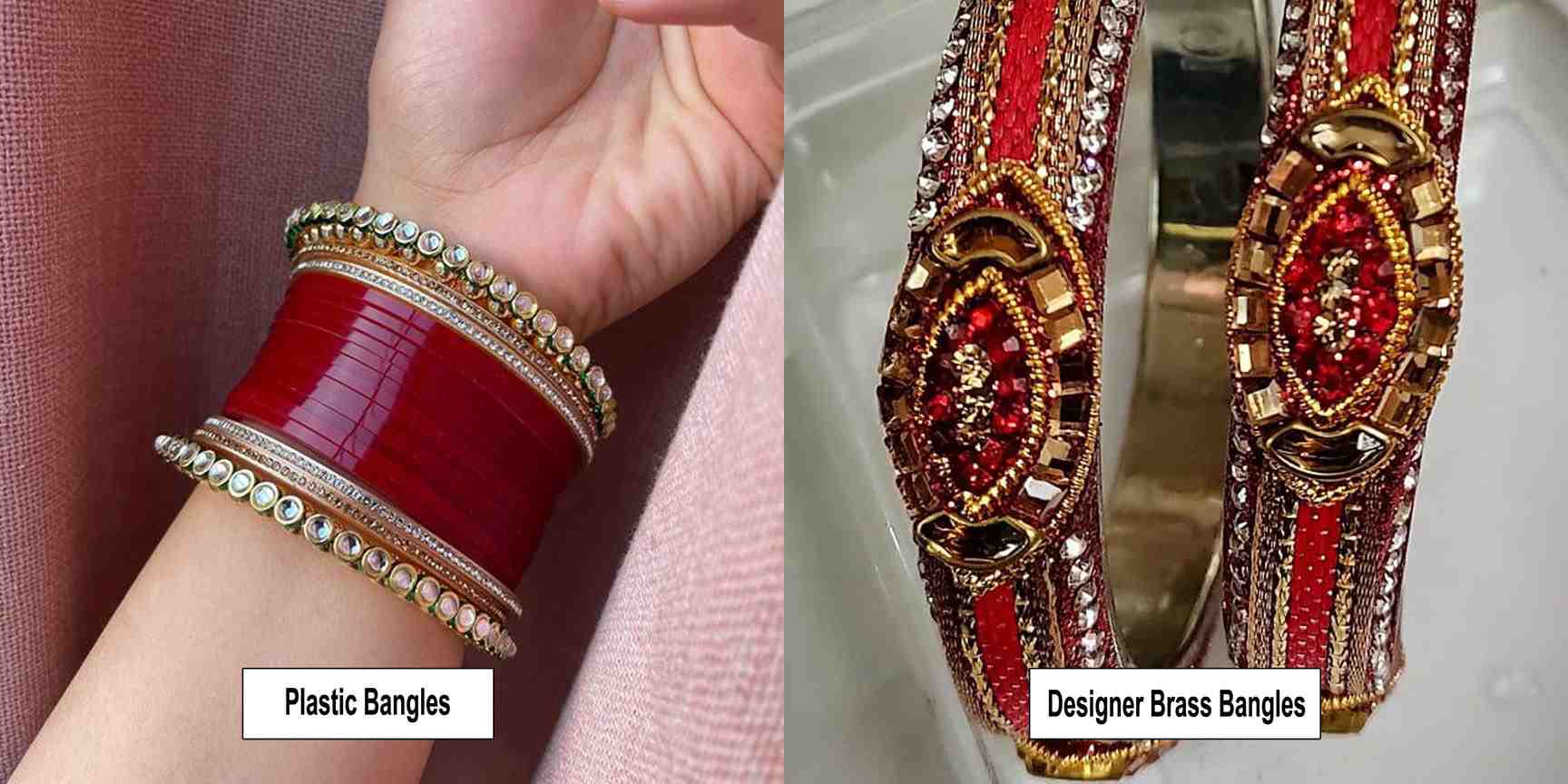 types-of-bangles-brass-plastic